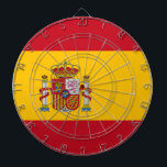 Spanien Flagge Dartscheibe<br><div class="desc">Spanien Flagge</div>