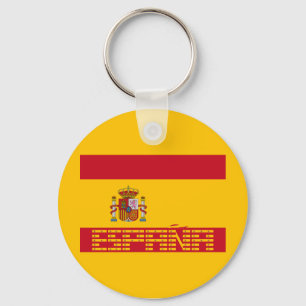 Spanien - Flagge/España - Bandera Schlüsselanhänger