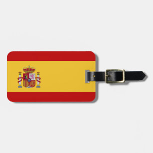 Spanien-Flagge Gepäckanhänger