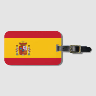 Spanien Flagge Gepäckanhänger
