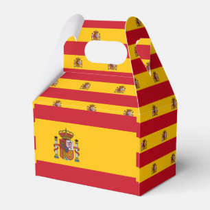 Spanien-Flagge Geschenkschachtel