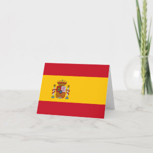 Spanien-Flagge Karte