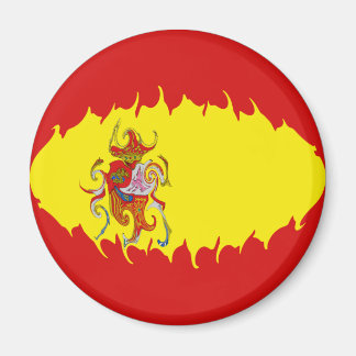 Spanien - Flagge Magnet