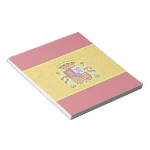 SPANIEN-FLAGGE Notizblock