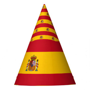 Spanien-Flagge Partyhütchen