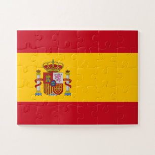 Spanien Flagge Puzzle