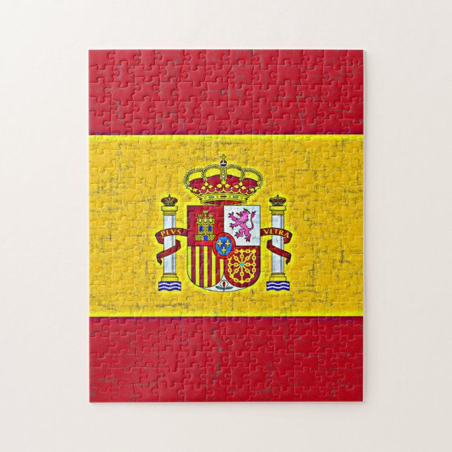 SPANIEN-FLAGGE Puzzlespiel Puzzle (Vertikal)
