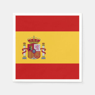 Spanien-Flagge Serviette