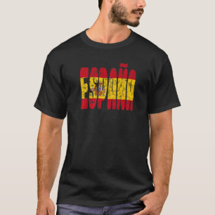 Spanien Flagge Spanien Reise Urlaub Spanien Stolz T-Shirt