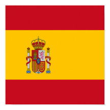 Spanien Flagge Spanisches Land Prix Zuhause Ethniz