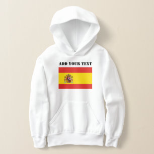 Spanien Flagge Weltmeisterschaft 2022 Fußball Hoodie