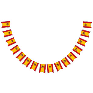 Spanien-Flagge Wimpelkette