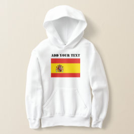 Spanien Flaggenstaat Weltmeisterschaft Fußball-Fuß Hoodie