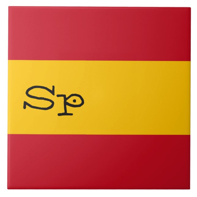 SPANIEN FLIESE (Vorderseite)