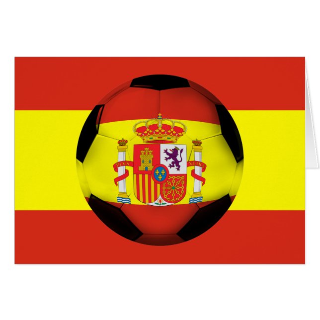 Spanien Fußball (Vorderseite (Horizontal))