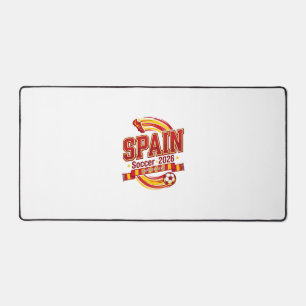 Spanien Fußball 2026 Fußball Fett Land Typografie Schreibtischunterlage