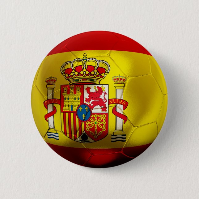 Spanien-Fußball Button (Vorderseite)