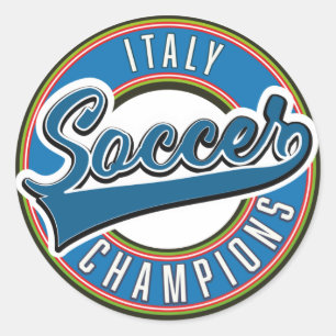 Spanien Fußball Champions Logo. Runder Aufkleber