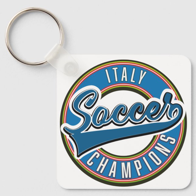 Spanien Fußball Champions Logo. Schlüsselanhänger (Vorderseite)
