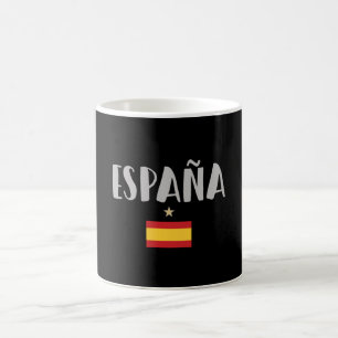 Spanien Fußball Fan-Shirt Flagge Kaffeetasse
