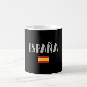 Spanien Fußball Fan-Shirt Flagge Kaffeetasse
