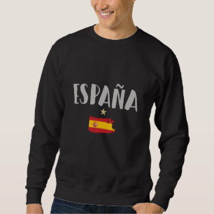 Spanien Fußball Fan-Shirt Flagge Sweatshirt