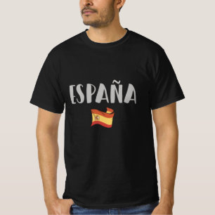 Spanien Fußball Fan-Shirt Flagge T-Shirt