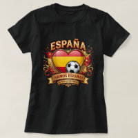 Spanien Fußball Fan-Shirt - Vamos España Football