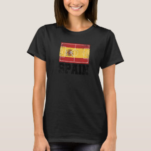 Spanien Fußball-Feld Länderflagge Espana Spanien P T-Shirt