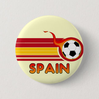 Spanien-Fußball-Knopf Button