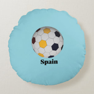 Spanien Fußball Rundes Kissen