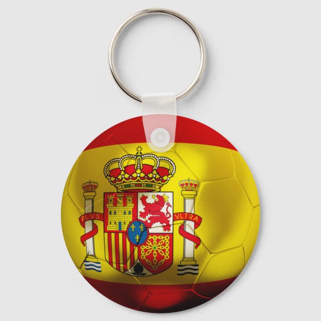 Spanien Fußball Schlüsselanhänger (Vorderseite)