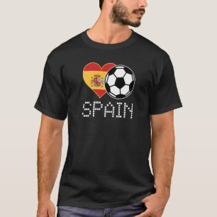 Spanien Fußball Spanische Flagge Espana Liebe Land T-Shirt