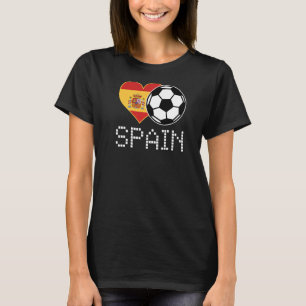 Spanien Fußball Spanische Flagge Espana Liebe Land T-Shirt