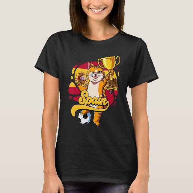 Spanien Fußball T-Shirt (Vorderseite)