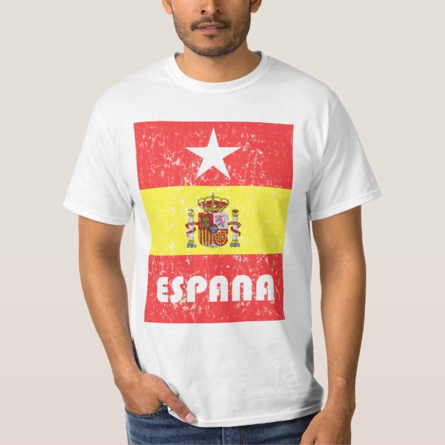 Spanien Fußball-Weltmeisterschaft 2014 T-Shirt (Vorderseite)