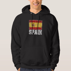 Spanien Fußballfeld Landesflagge Espana Spanischer Hoodie