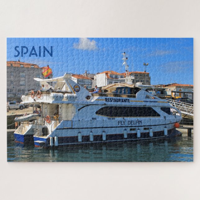 Spanien: Gaststättenschiff Puzzle (Horizontal)