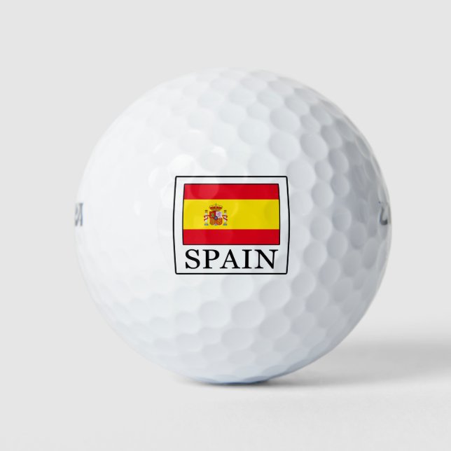 Spanien Golfball (Vorderseite)