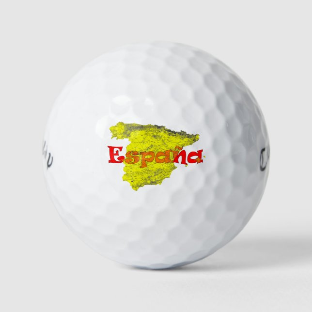 Spanien Golfball (Vorderseite)