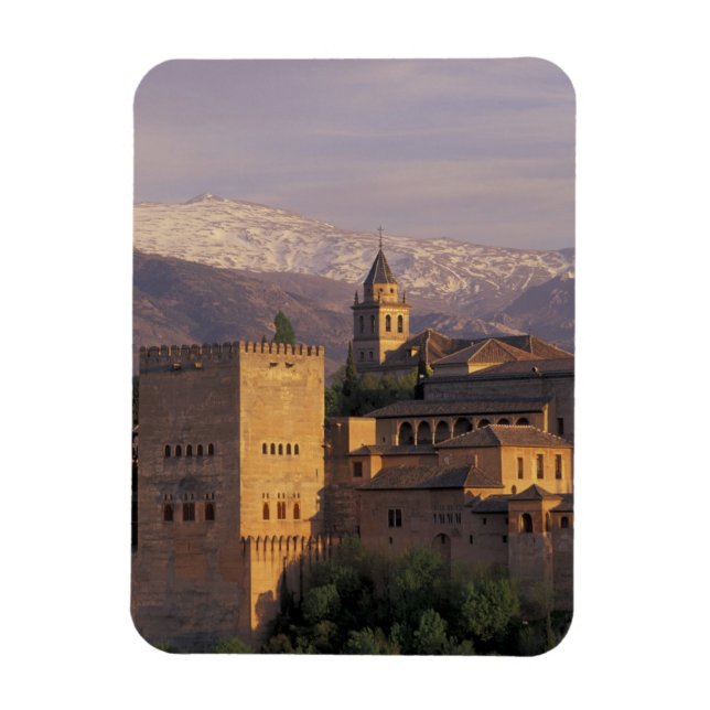 Spanien, Granada, Andalusien Die Alhambra, 2 Magnet (Vertikal)