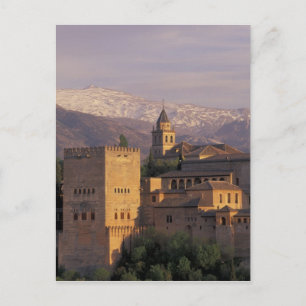 Spanien, Granada, Andalusien Die Alhambra, 2 Postkarte