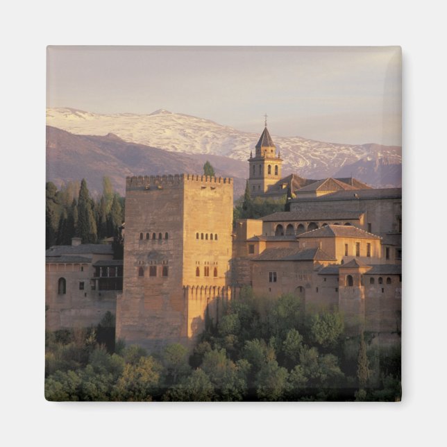 Spanien, Granada, Andalusien Die Alhambra, Magnet (Vorne)