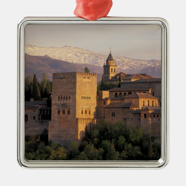 Spanien, Granada, Andalusien Die Alhambra, Ornament Aus Metall (Vorne)