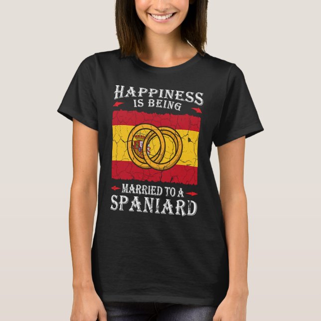 Spanien Hochzeit Königreich Spanien Roots Spaniard T-Shirt (Vorderseite)