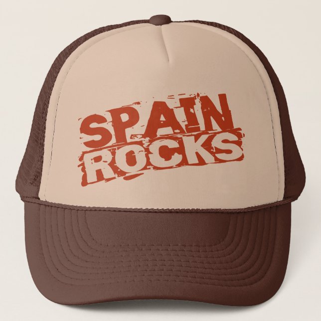 Spanien-Hut Truckerkappe (Vorderseite)
