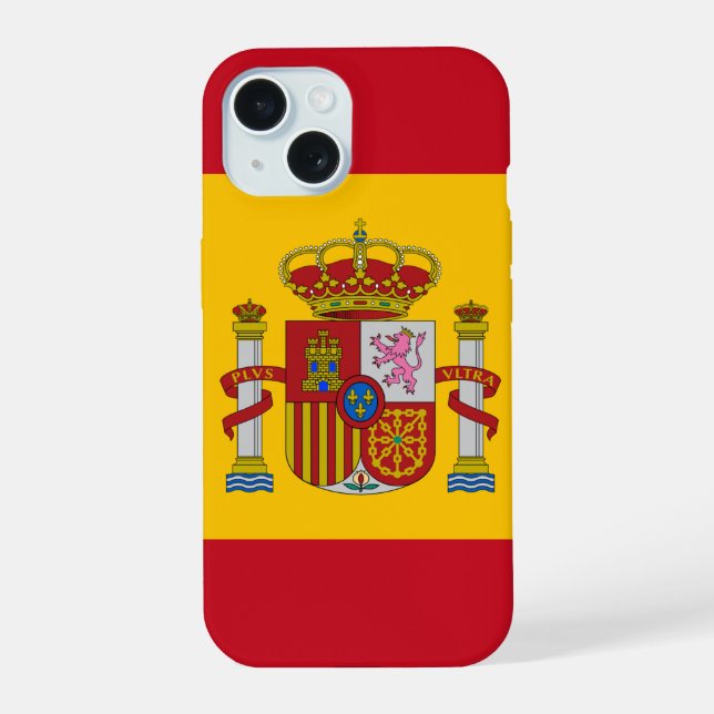 Spanien iPhone 15 Hülle (Rückseite)