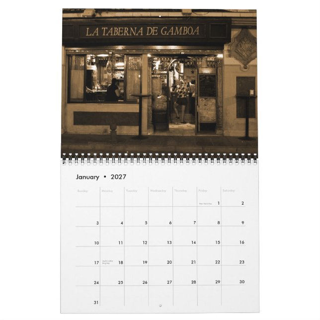 Spanien-Kalender 2012 Kalender (Jan 2027)