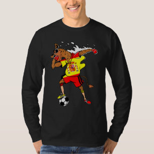 Spanien Kamel Spanien Flagge Fußball Madrid Fußbal T-Shirt