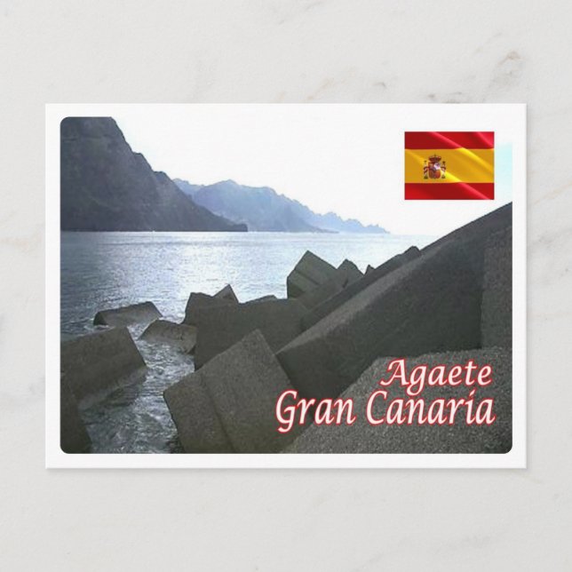 Spanien - Kanarische Inseln - Gran Canaria - Postkarte (Vorderseite)